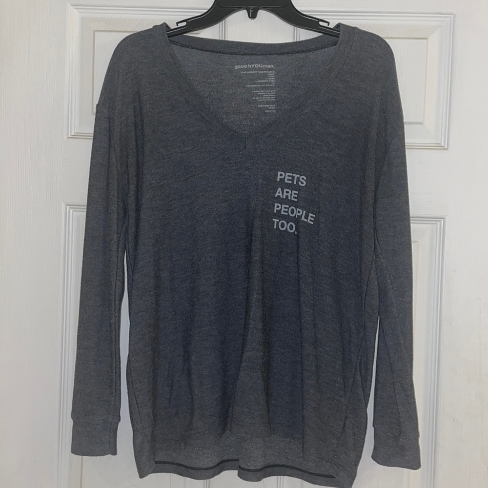 Good hyouman v neck pullover sweater XS/S